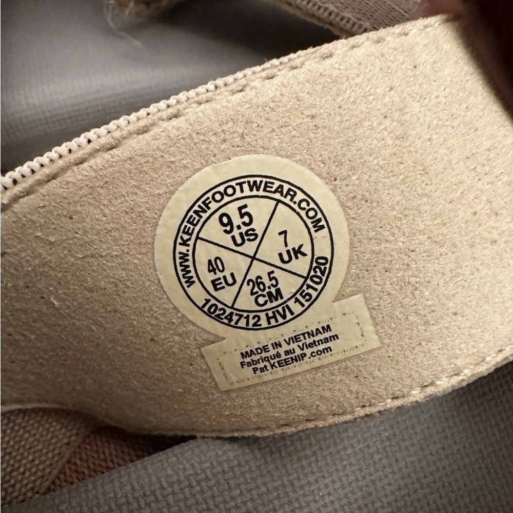 KEEN Elle Backstrap Sandals Women’s US Size 9.5 Color Brick Dust Vapor NIB NEW - Picture 5 of 10